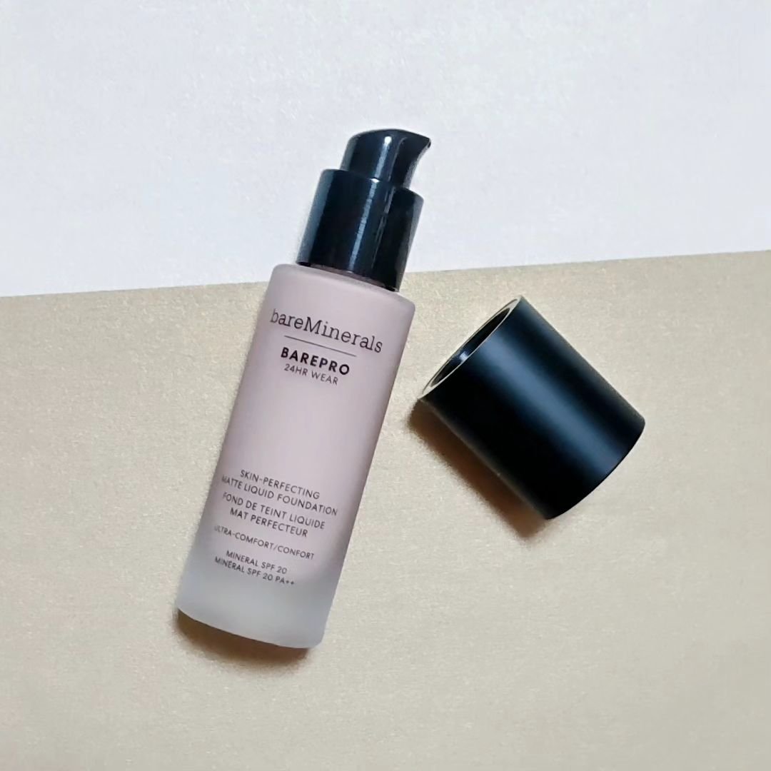 ベアプロ 24HR リキッド ファンデーション フェア 10 ニュートラル/bareMinerals/リキッドファンデーションを使ったクチコミ（1枚目）
