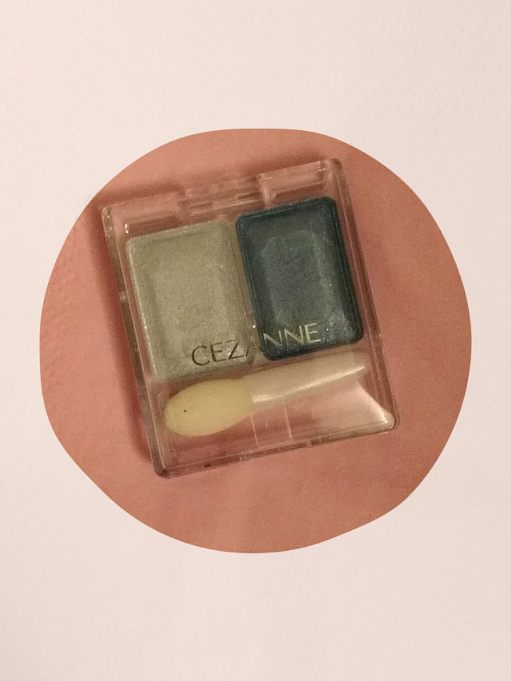 ツーカラー アイシャドウ ラメシリーズ/CEZANNE/アイシャドウパレットを使ったクチコミ(1枚目)