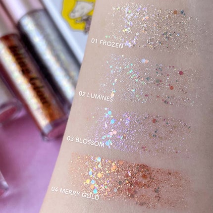 ブリンリキッドグリッターライナー/BLING GLOW/グリッターを使ったクチコミ(5枚目)