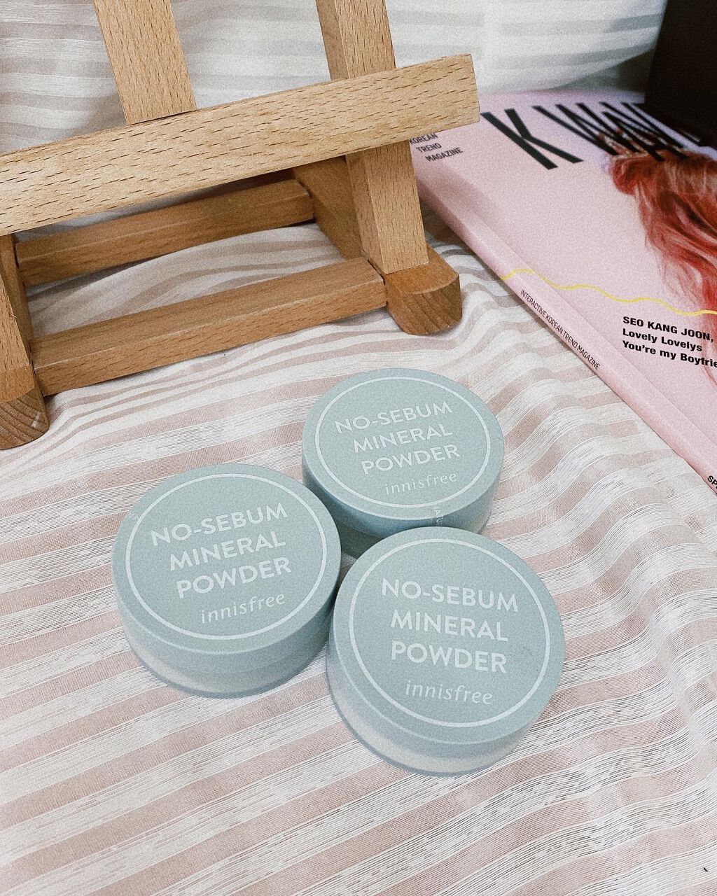 ノーセバム ミネラルパウダー N/innisfree/ルースパウダーを使ったクチコミ(4枚目)