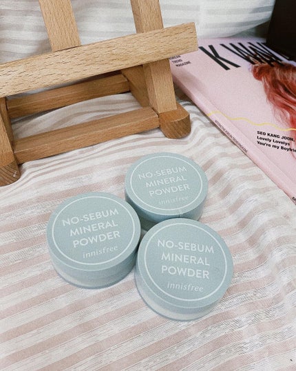 ノーセバム ミネラルパウダー N/innisfree/ルースパウダーを使ったクチコミ(4枚目)