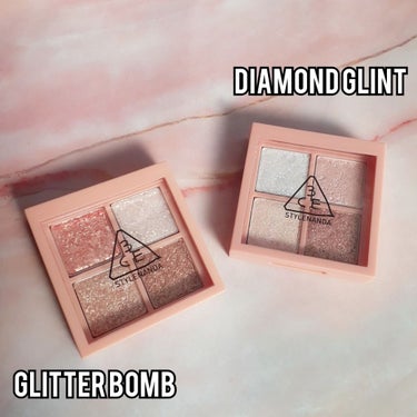 3CE MINI MULTI EYE COLOR PALETTE #DIAMOND GLINT/3CE/アイシャドウパレットを使ったクチコミ（2枚目）