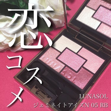 ジェミネイトアイズ N 05 RB/LUNASOL/アイシャドウパレットを使ったクチコミ（1枚目）