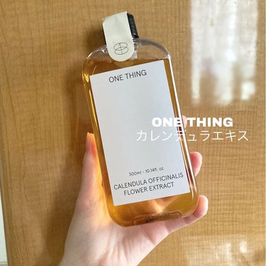 カレンデュラ化粧水/ONE THING/化粧水を使ったクチコミ（1枚目）