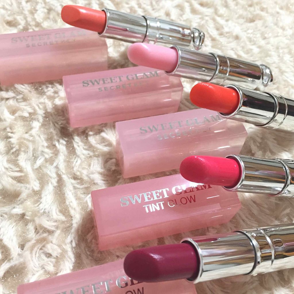 SWEET GLAM TINT GLOW/SECRET KEY/口紅を使ったクチコミ(1枚目)