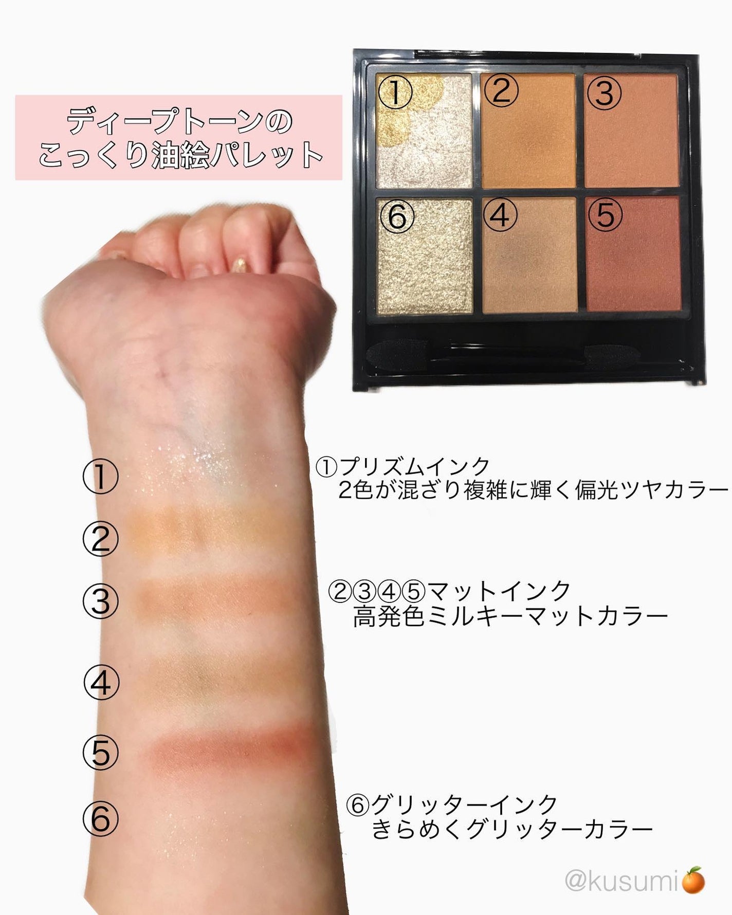 キャンバスペイントパレット/KATE/マルチパレットを使ったクチコミ(2枚目)