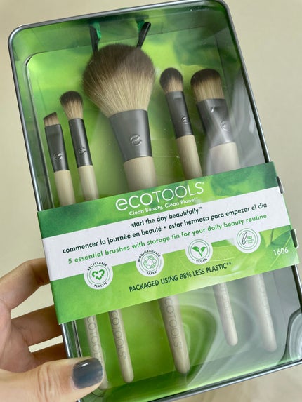 美しく1日を始めるブラシセット/EcoTools/メイクブラシを使ったクチコミ(3枚目)