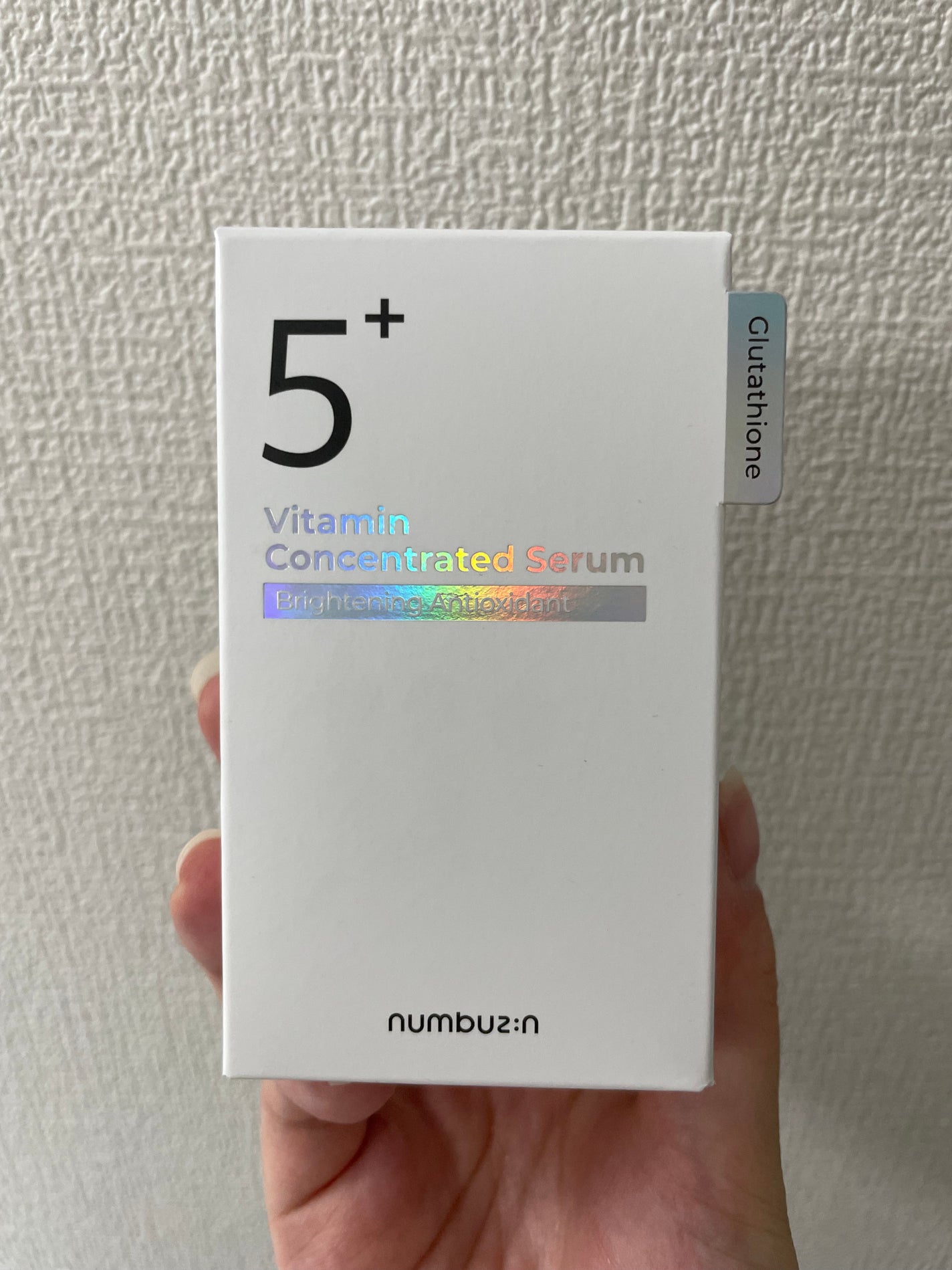 5番 白玉グルタチオンC美容液/numbuzin/美容液を使ったクチコミ(1枚目)