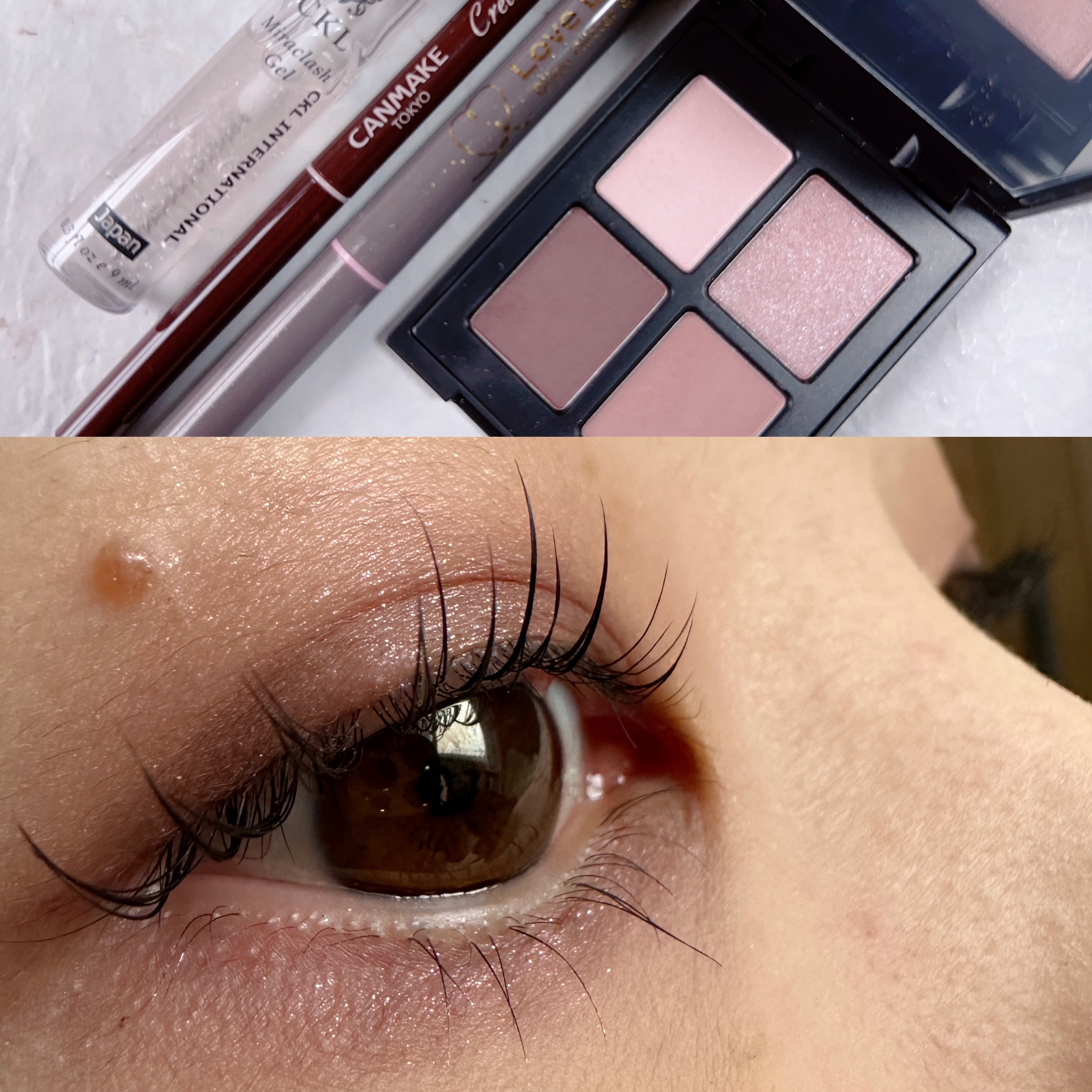 リキッドアイライナー ビジューグリッターエディション/ラブ・ライナー/リキッドアイライナーを使ったクチコミ（1枚目）