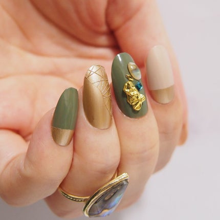 ネイルシール/DAISO/ネイルシールを使ったクチコミ(2枚目)