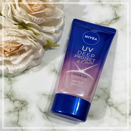 ニベアUV ディープ プロテクト&ケア トーンアップ エッセンス/ニベア/日焼け止めローションを使ったクチコミ(1枚目)