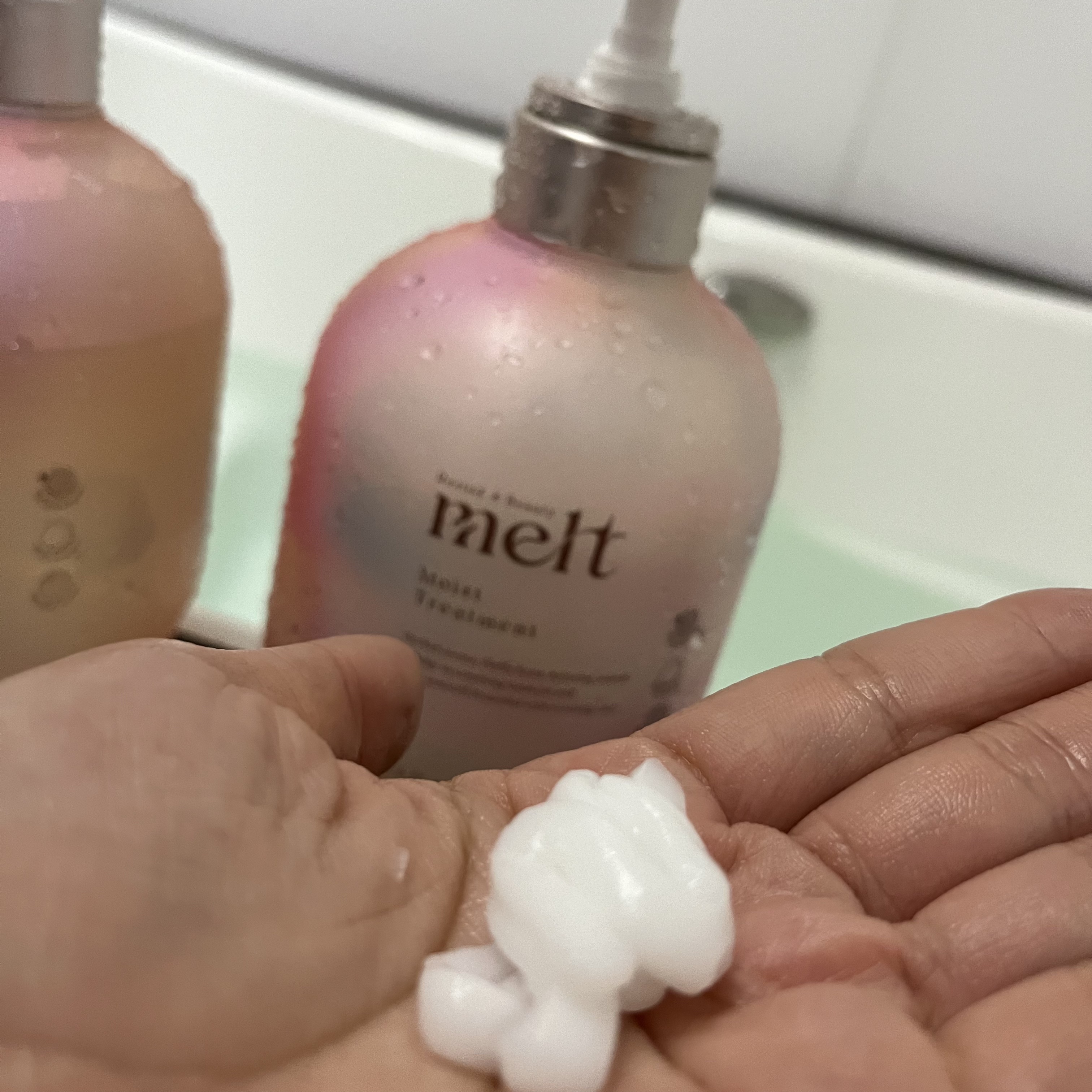 メルト モイストシャンプー／トリートメント/melt/市販シャンプーを使ったクチコミ（3枚目）