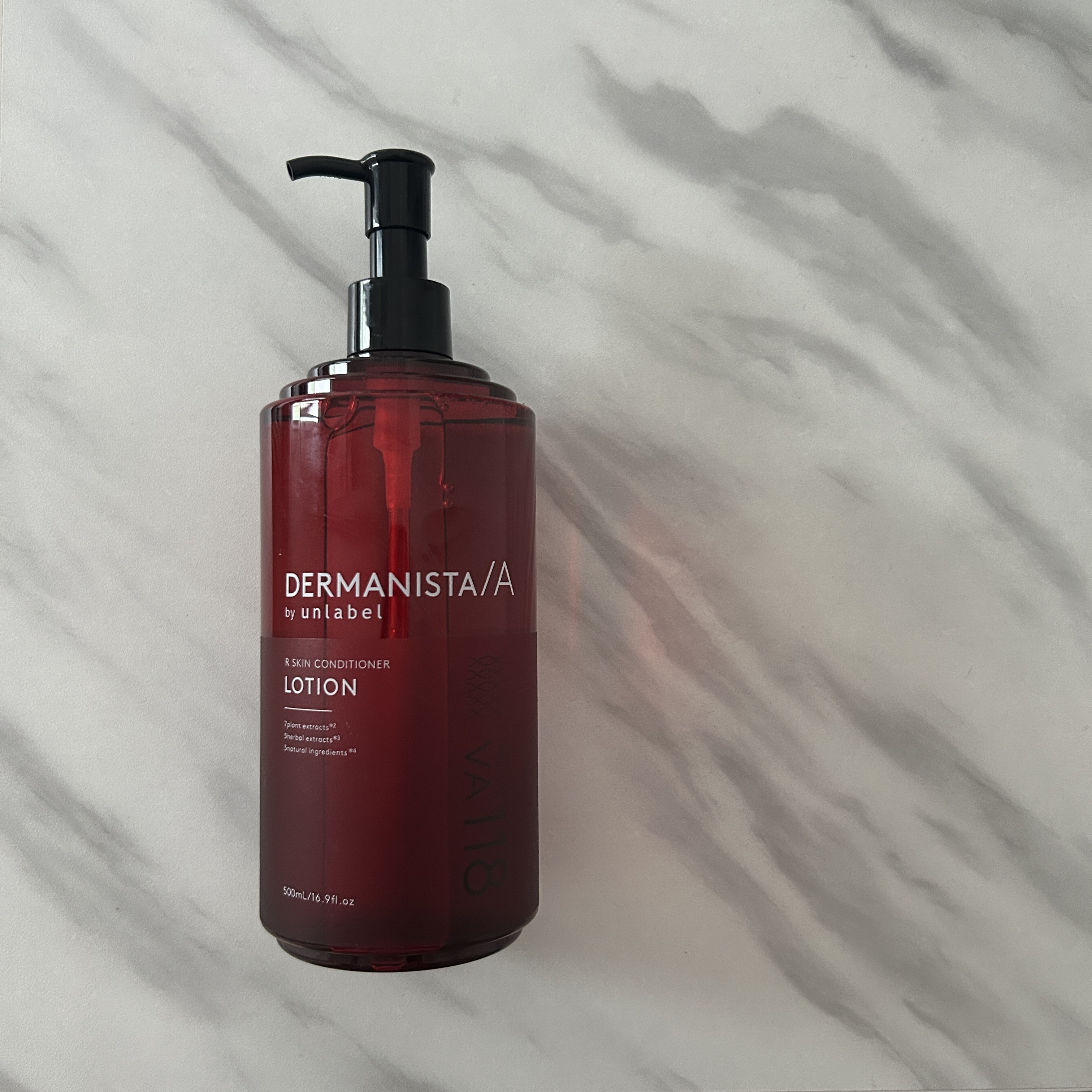 ダーマ二スタ by アンレーベル 超微細＊⁴浸透型＊⁵レチノール誘導体*²配合 スキンコンディショナーローション　　/unlabel/化粧水を使ったクチコミ（1枚目）