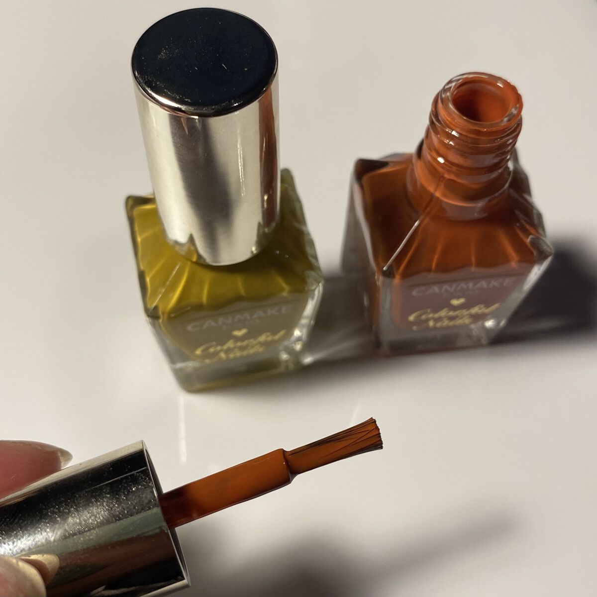 カラフルネイルズ/キャンメイク/マニキュアを使ったクチコミ（3枚目）