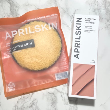 カロテン毛穴レスクレイパック/APRILSKIN/洗い流すパック・マスクを使ったクチコミ(6枚目)
