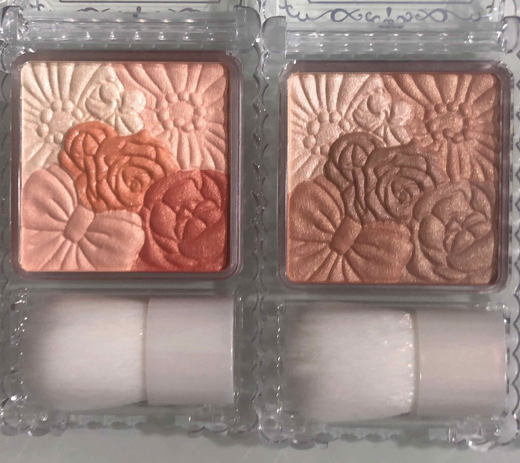 グロウフルールチークス/キャンメイク/パウダーチークを使ったクチコミ（2枚目）