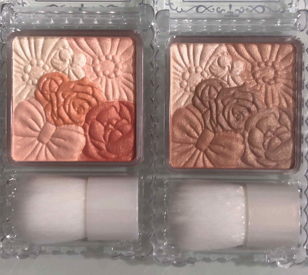 グロウフルールチークス/キャンメイク/パウダーチークを使ったクチコミ(2枚目)