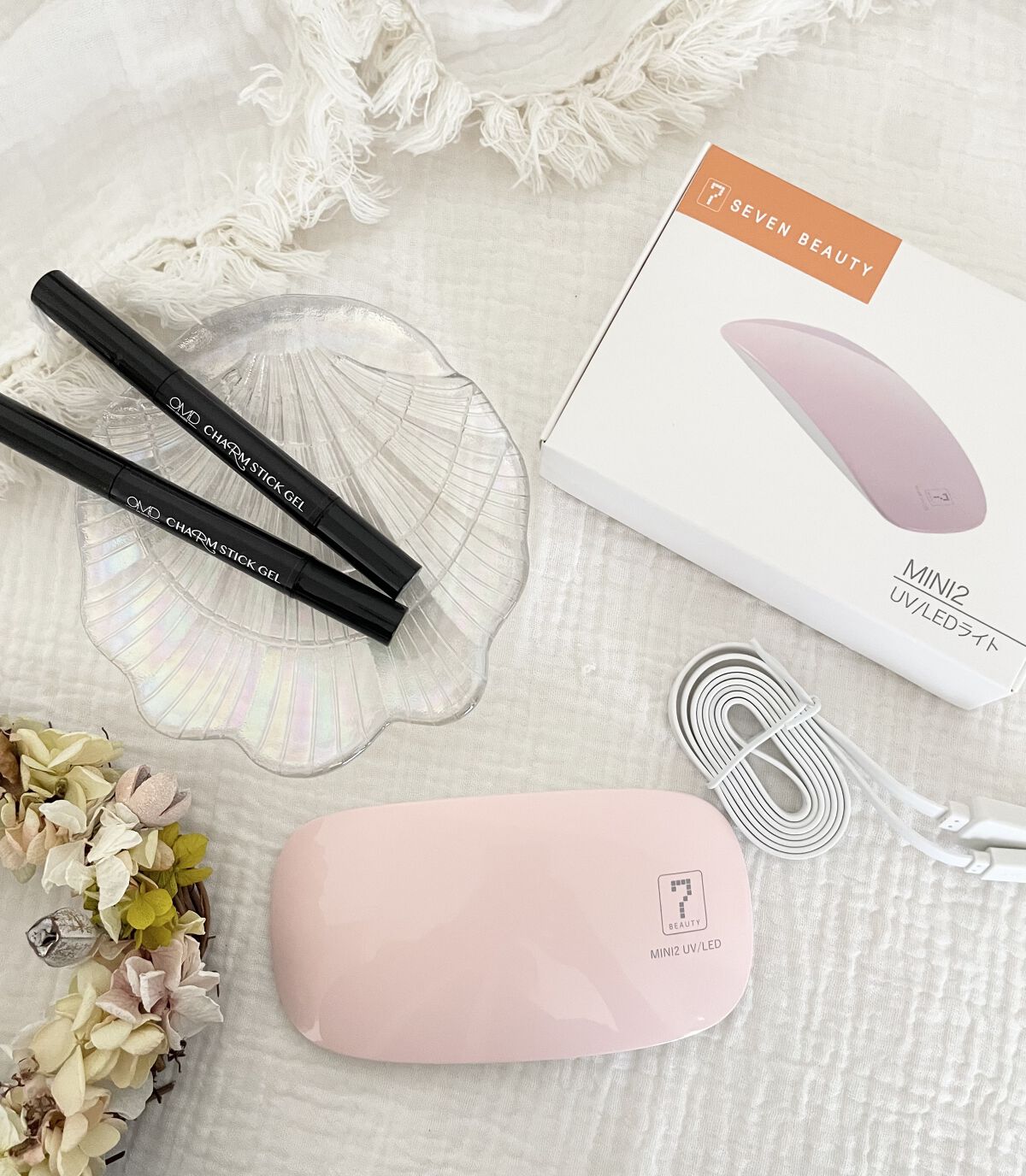 チャームスティックジェル #32 ピスタチオ/OMD/オールインワンネイルを使ったクチコミ（1枚目）