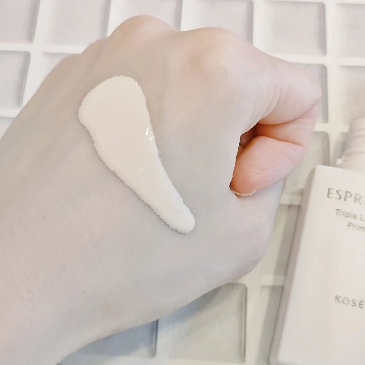 トリプル ラスティング プライマー/ESPRIQUE/化粧下地を使ったクチコミ(3枚目)