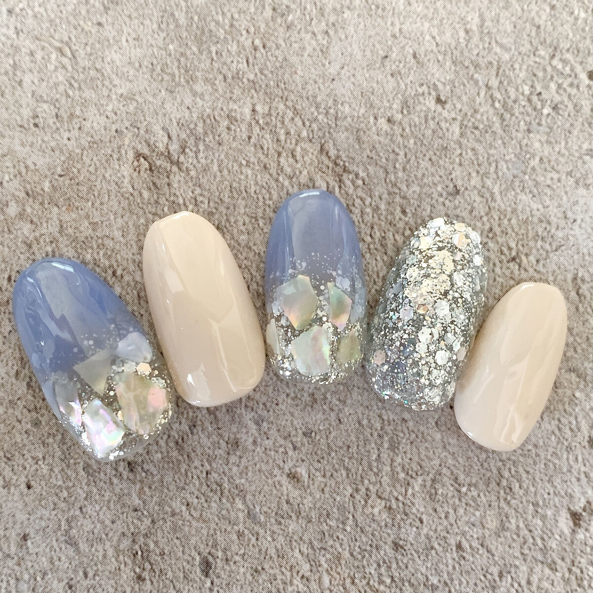 ジェルネイル（ライト対応）/セリア/ジェルネイルを使ったクチコミ（1枚目）