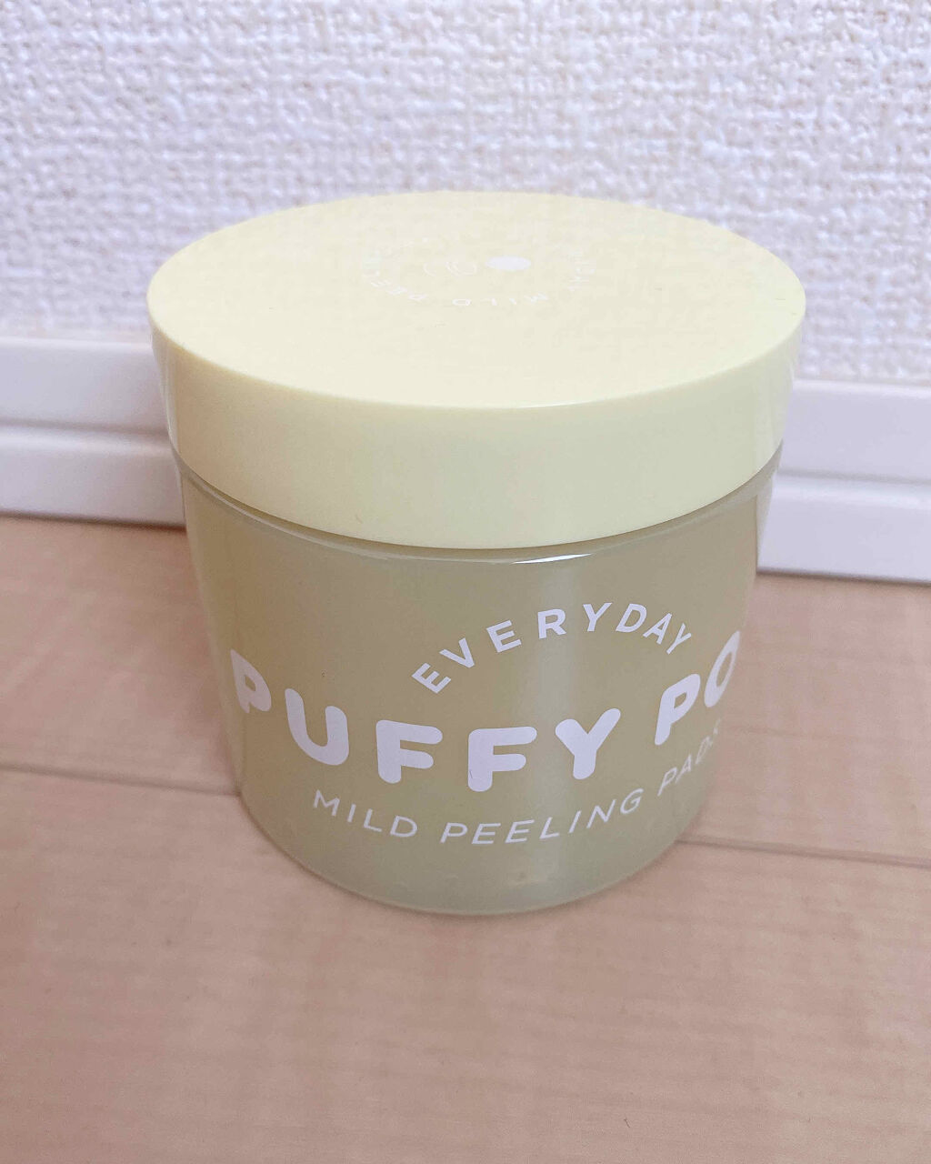 マイルドピーリングパッド L/PUFFY POD/トナーパッドを使ったクチコミ（3枚目）