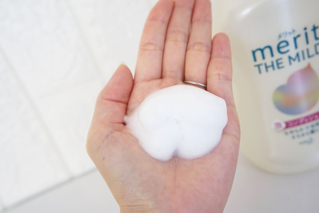 ザマイルド/メリット/市販シャンプーを使ったクチコミ（3枚目）