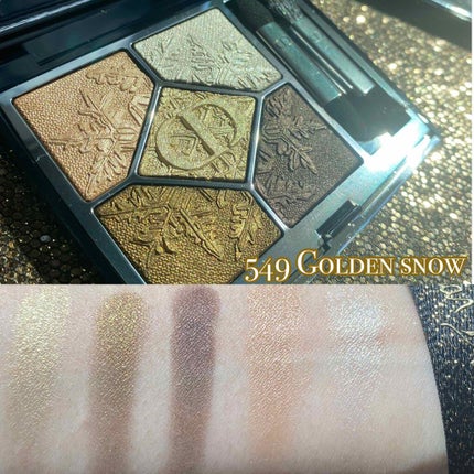 サンク クルール クチュール<ゴールデン ナイツ>/Dior/アイシャドウパレットを使ったクチコミ(4枚目)