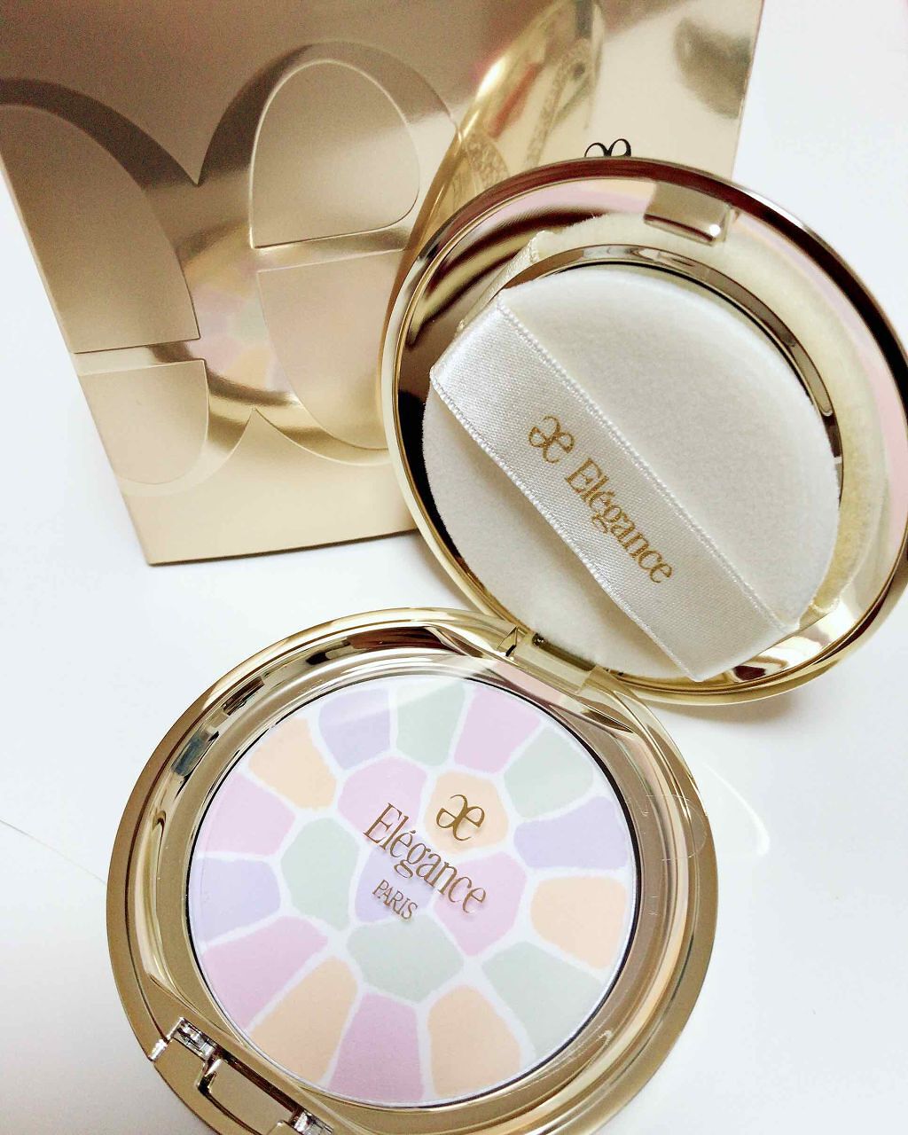 ラ プードル オートニュアンス/Elégance/プレストパウダーを使ったクチコミ(1枚目)