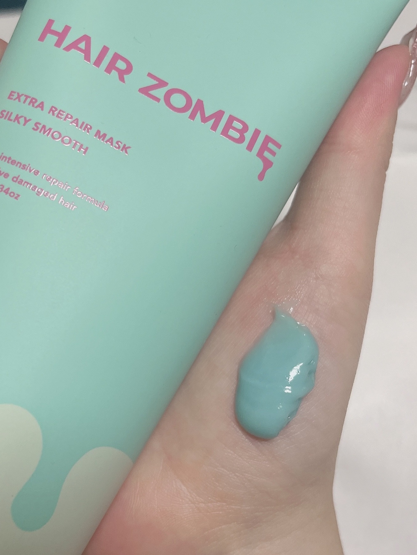 エクストラリペアマスク シルキースムース/ヘアゾンビ/ヘアマスク・ヘアパックを使ったクチコミ（2枚目）