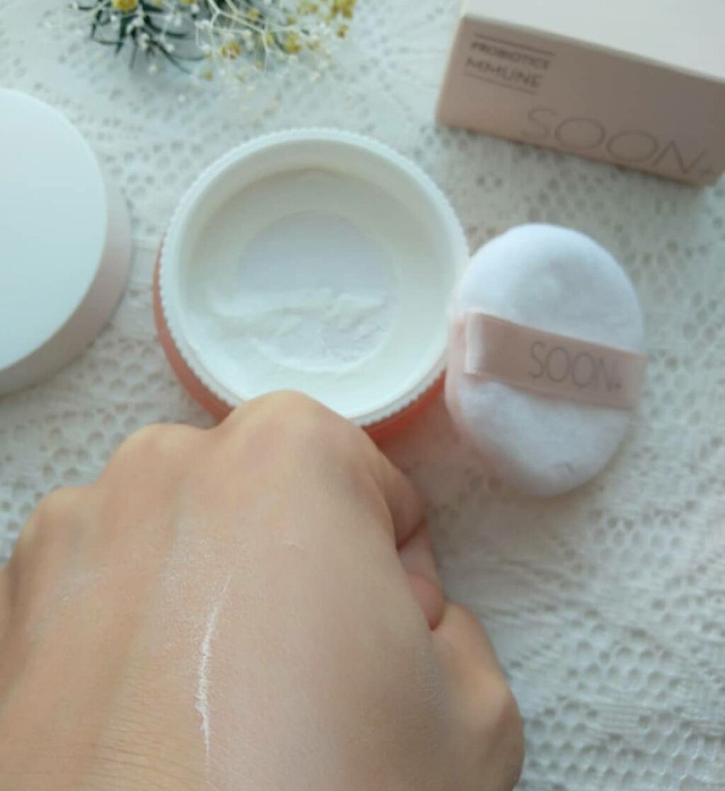 SOON+ プロバイオティクスミューンパウダー/soon＋/ルースパウダーを使ったクチコミ（2枚目）