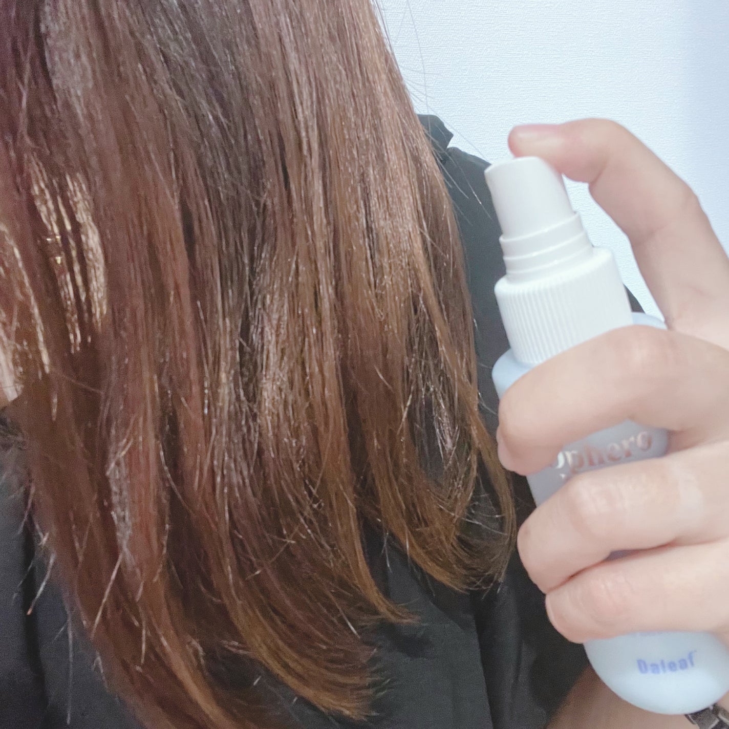 パフュームヘアパックインミスト Pink Breeze/Daleaf/アウトバストリートメントを使ったクチコミ(2枚目)