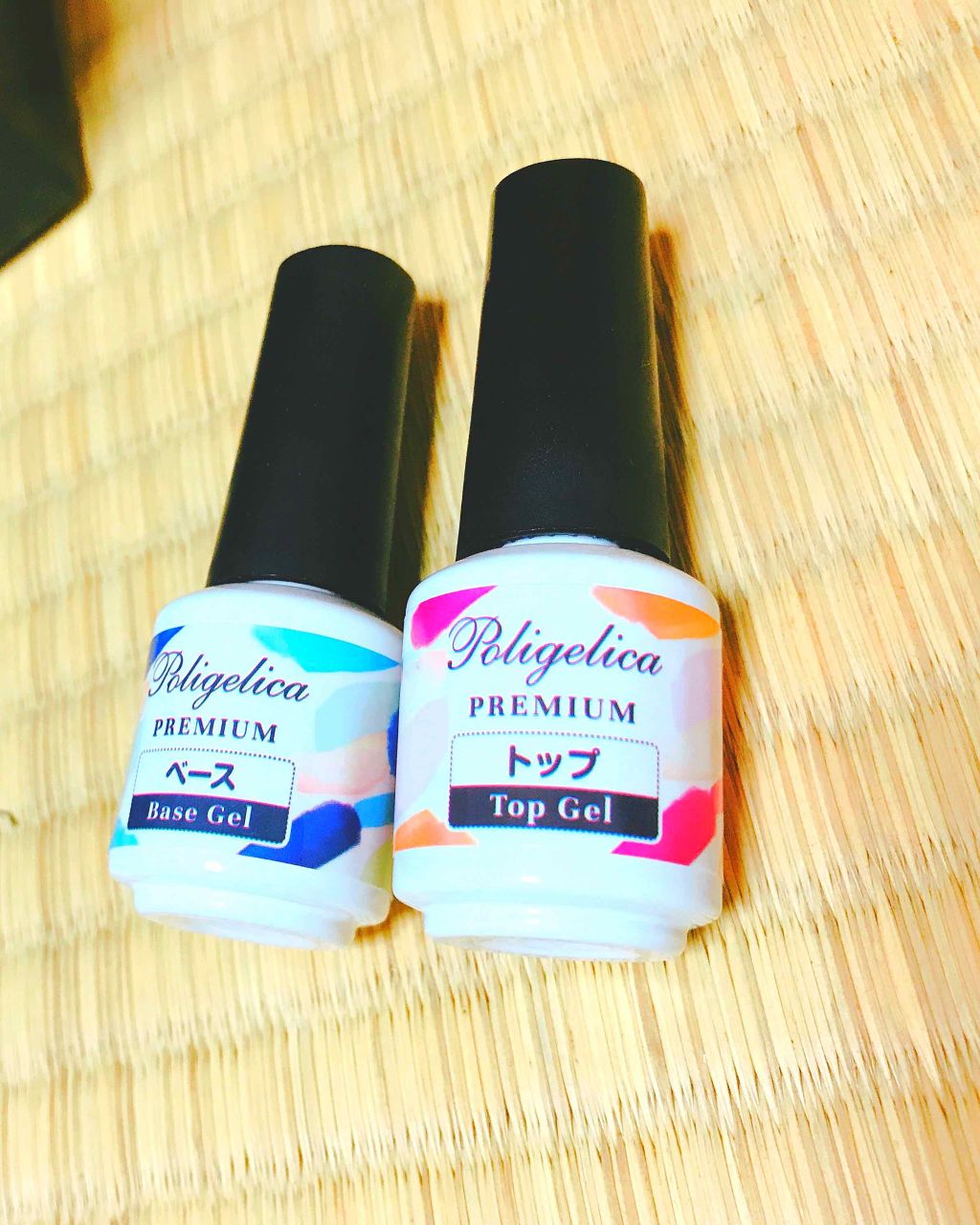 BWポリジェリカプレミアム (トップジェル)/ビューティーワールド/ジェルネイルを使ったクチコミ（3枚目）