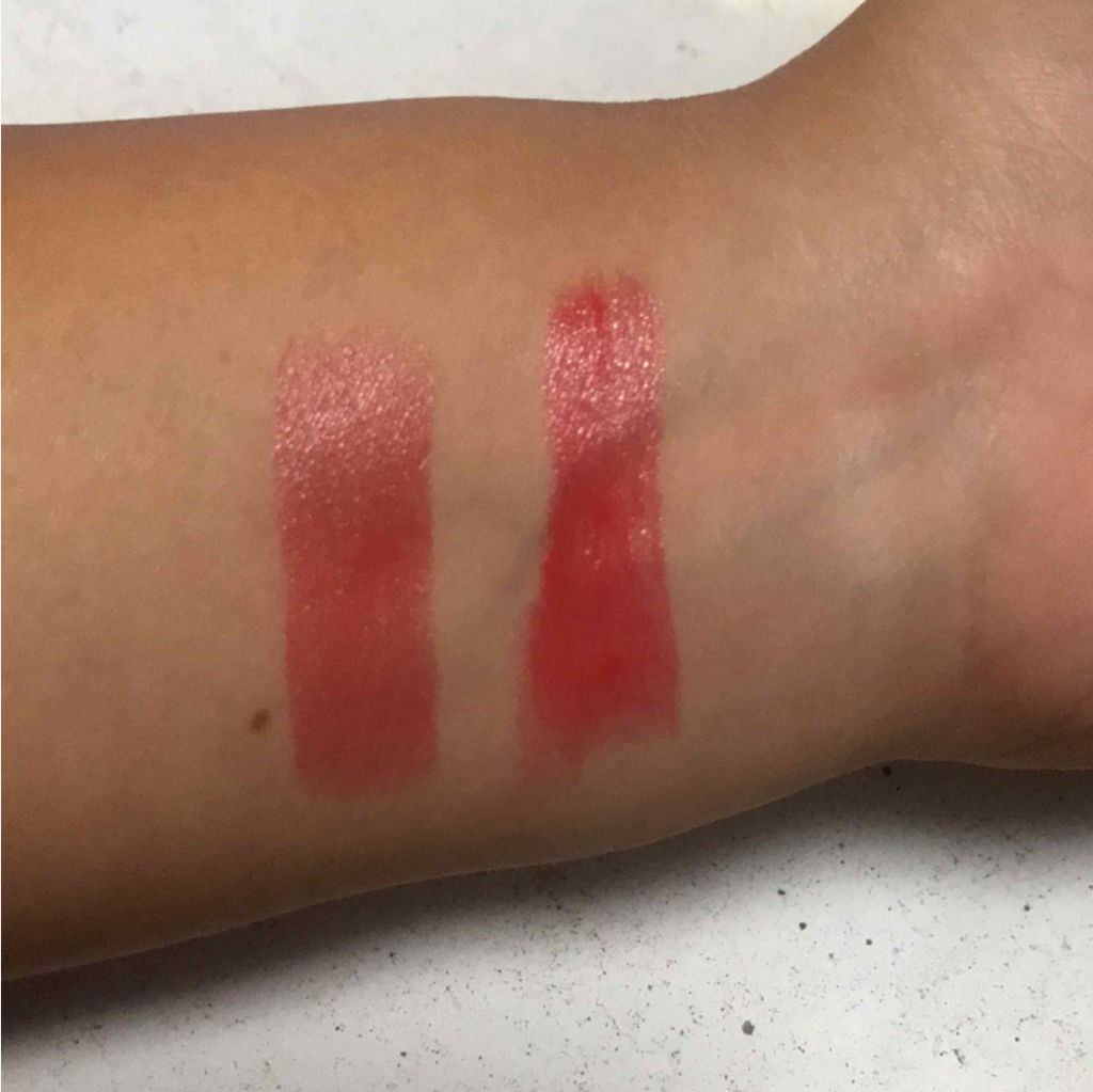 ルージュ ヴォリュプテ シャイン/YVES SAINT LAURENT BEAUTE/口紅を使ったクチコミ(2枚目)