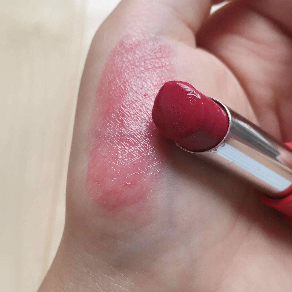 濃密うるみカラーリップクリーム/DHC/リップクリームを使ったクチコミ（2枚目）