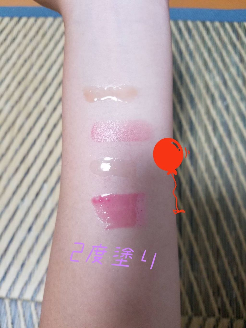 リップスパンコール/パルガントン/リップグロスを使ったクチコミ(3枚目)