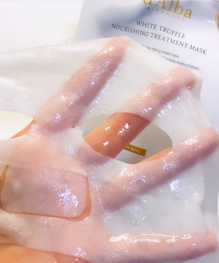 ホワイトトリュフナリシングトリートメントマスク/ダルバ/シートマスク・パックを使ったクチコミ(7枚目)