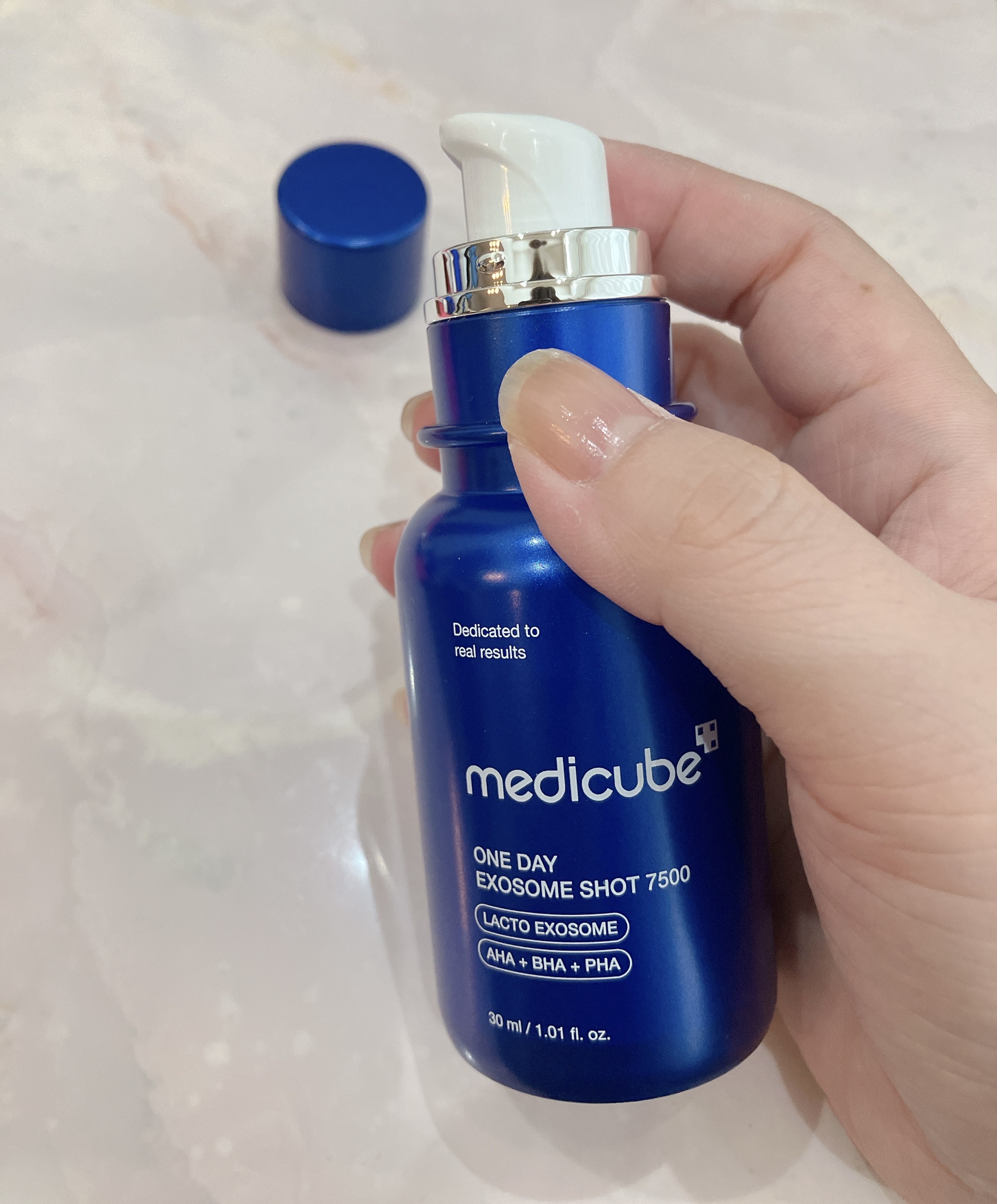 ゼロ1DAYエクソソームショット7500/MEDICUBE/美容液を使ったクチコミ（3枚目）