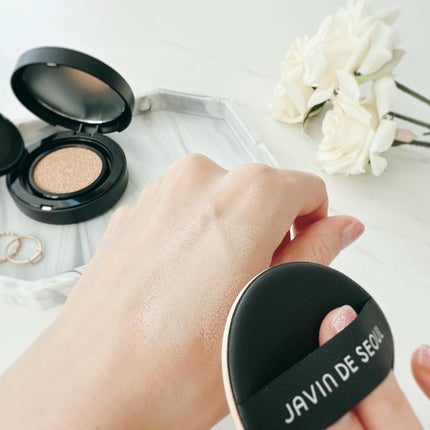 ジャビンドゥソウル ウインクファンデーションパクト/Javin De Seoul/クッションファンデーションを使ったクチコミ(5枚目)