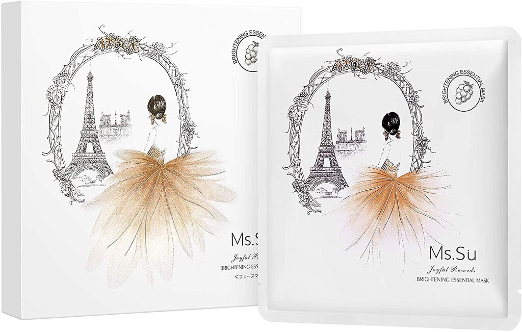 Ms.Su ジョイフルレコード ブライトニング エッセンシャル マスク