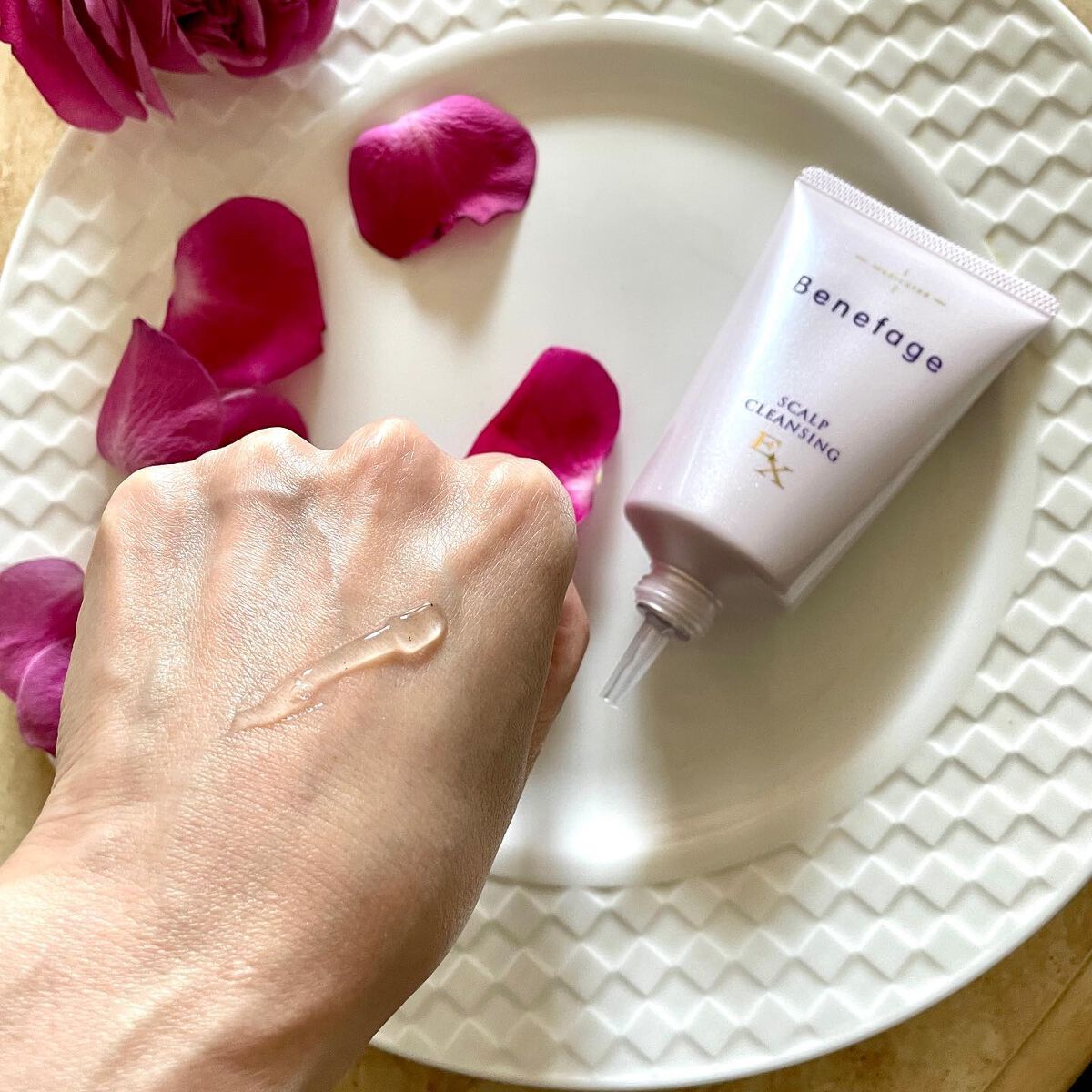 ベネファージュ 薬用スカルプクレンジング/アデランス/頭皮クレンジングを使ったクチコミ（3枚目）