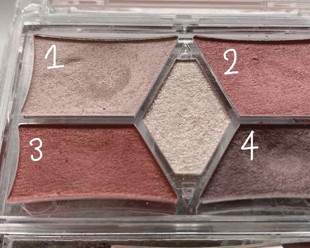 【旧品】パーフェクトスタイリストアイズ/キャンメイク/アイシャドウパレットを使ったクチコミ（3枚目）