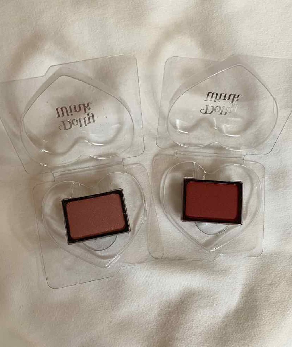 カスタムシャドウ/ドーリーウインク/単色アイシャドウを使ったクチコミ(3枚目)