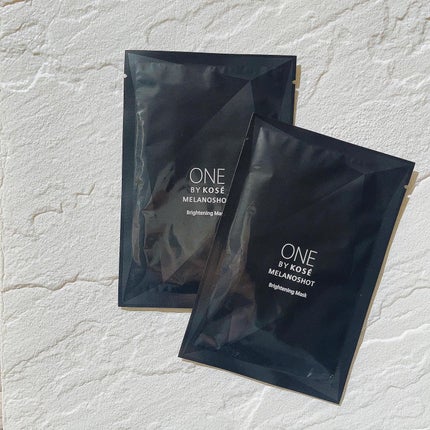 メラノショット W マスク/ONE BY KOSE/シートマスク・パックを使ったクチコミ(1枚目)