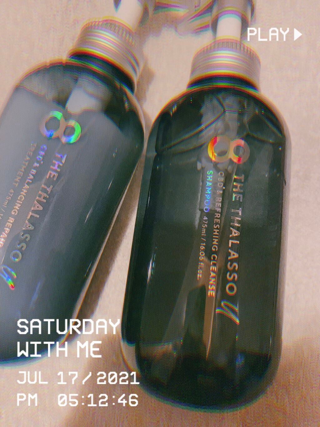 エイトザタラソ ユー CBD&リフレッシング クレンズ 美容液シャンプー/CBD&バランシング ダメージリペア 美容液ヘアトリートメント/エイトザタラソ/市販シャンプーを使ったクチコミ(1枚目)