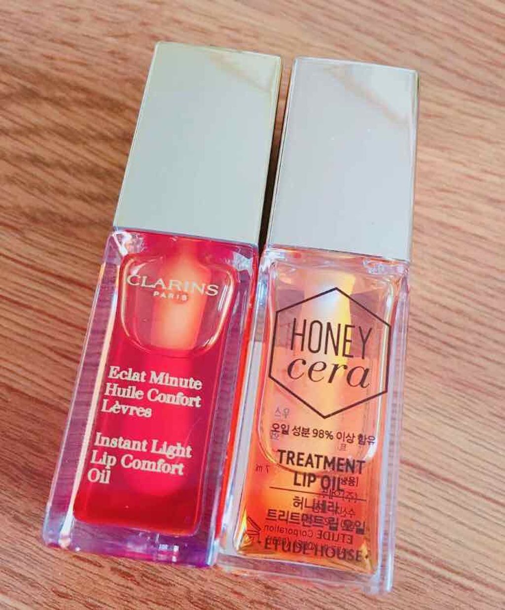 コンフォート リップオイル /CLARINS/リップグロスを使ったクチコミ(3枚目)