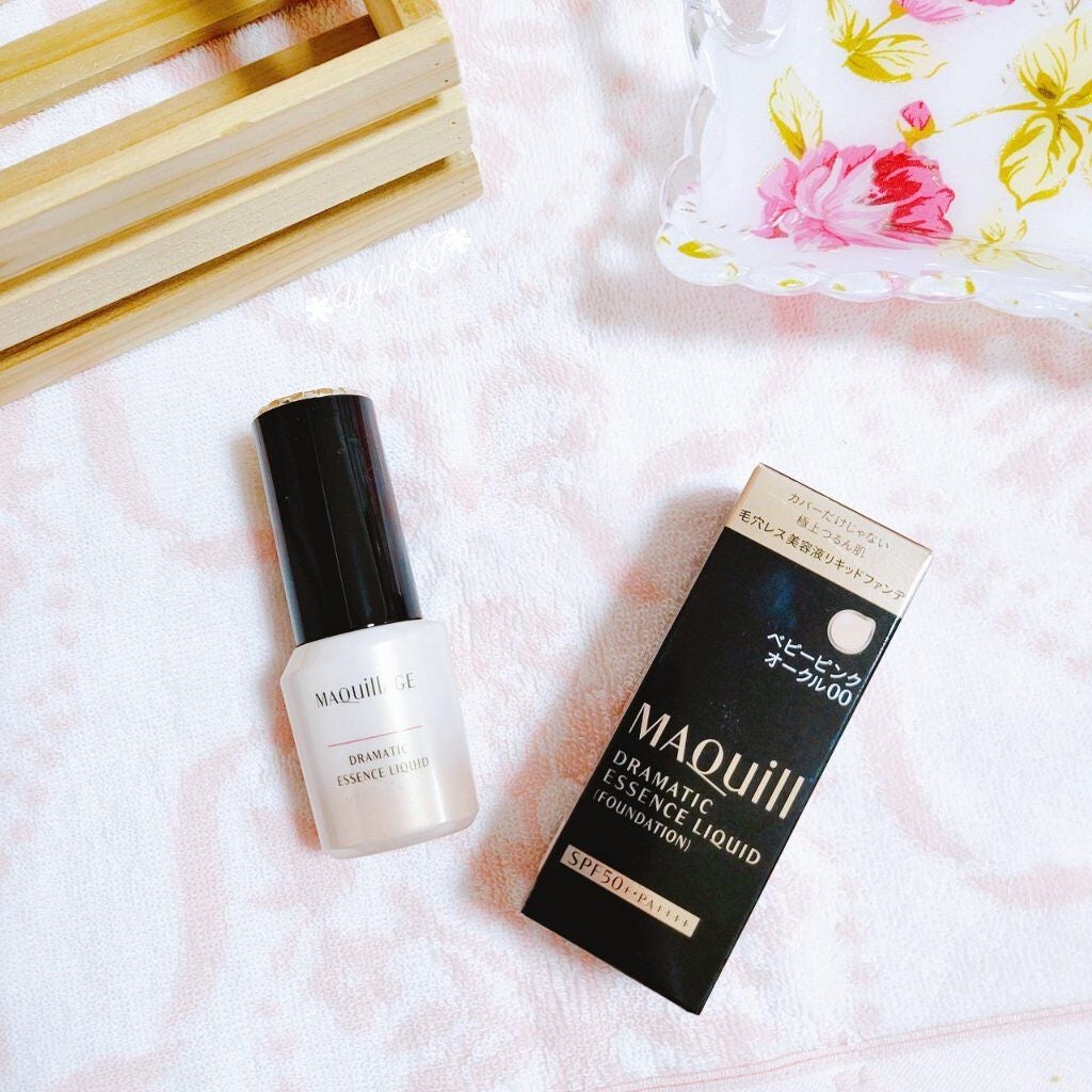 ドラマティックエッセンスリキッド/マキアージュ/リキッドファンデーションを使ったクチコミ(1枚目)