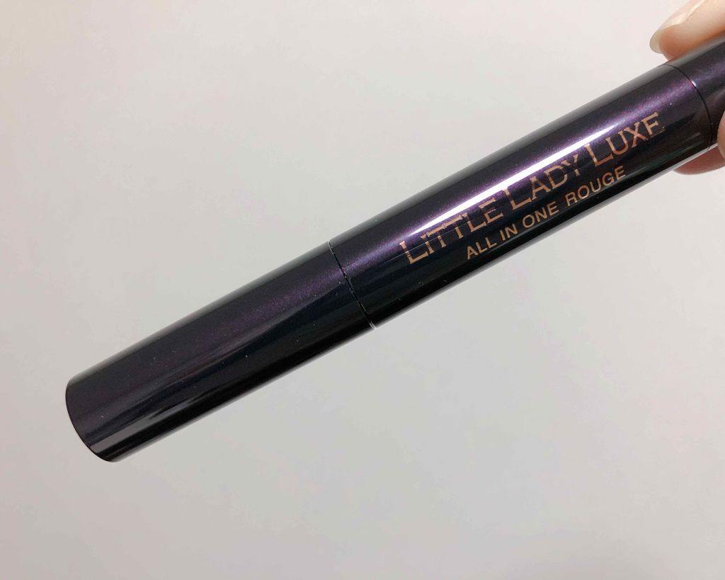 オールインワンルージュ 02 チェリーレッド/リトルレディ リュクス/リップグロスを使ったクチコミ（1枚目）