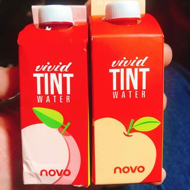 NOVO ビビッドティントウォーターのクチコミ「久しぶりの更新です 🐹

NOVOのWATER TINT を買ってみました 😇
腕につけて写真.....」（1枚目）