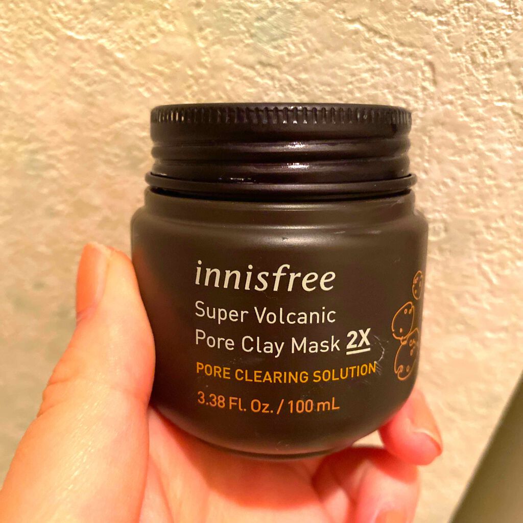スーパーヴォルカニック　ポア　クレイマスク/innisfree/洗い流すパック・マスクを使ったクチコミ（1枚目）