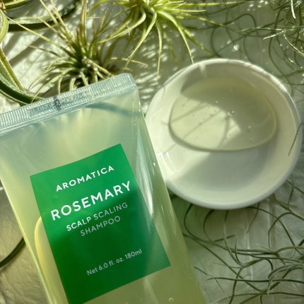 ローズマリー スカルプ スクラブ/AROMATICA/ヘッドスクラブを使ったクチコミ(3枚目)